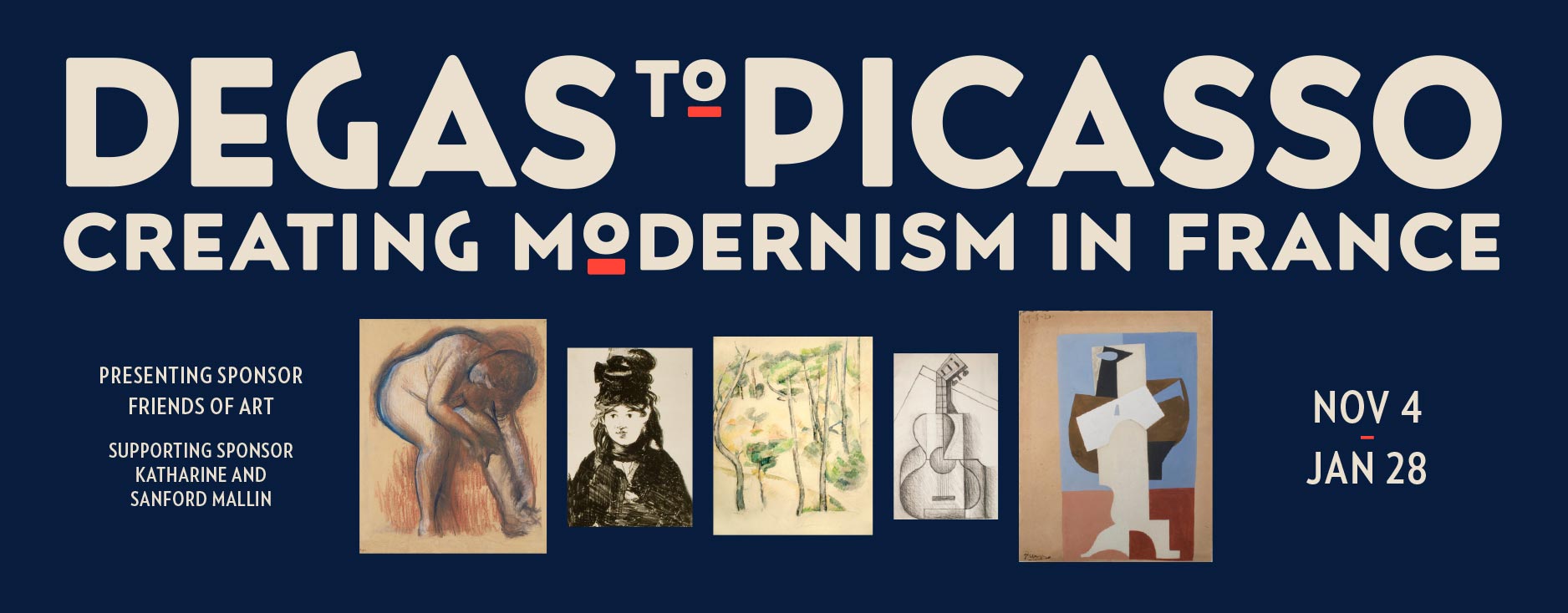 Degas to Picasso: Creating Modernism in France