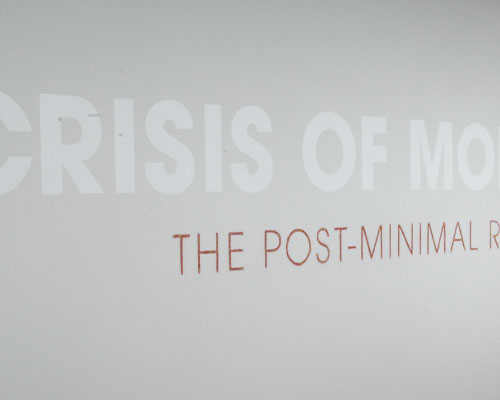 Image from Crisis of Modernism: The Post-Minimal Rebellion