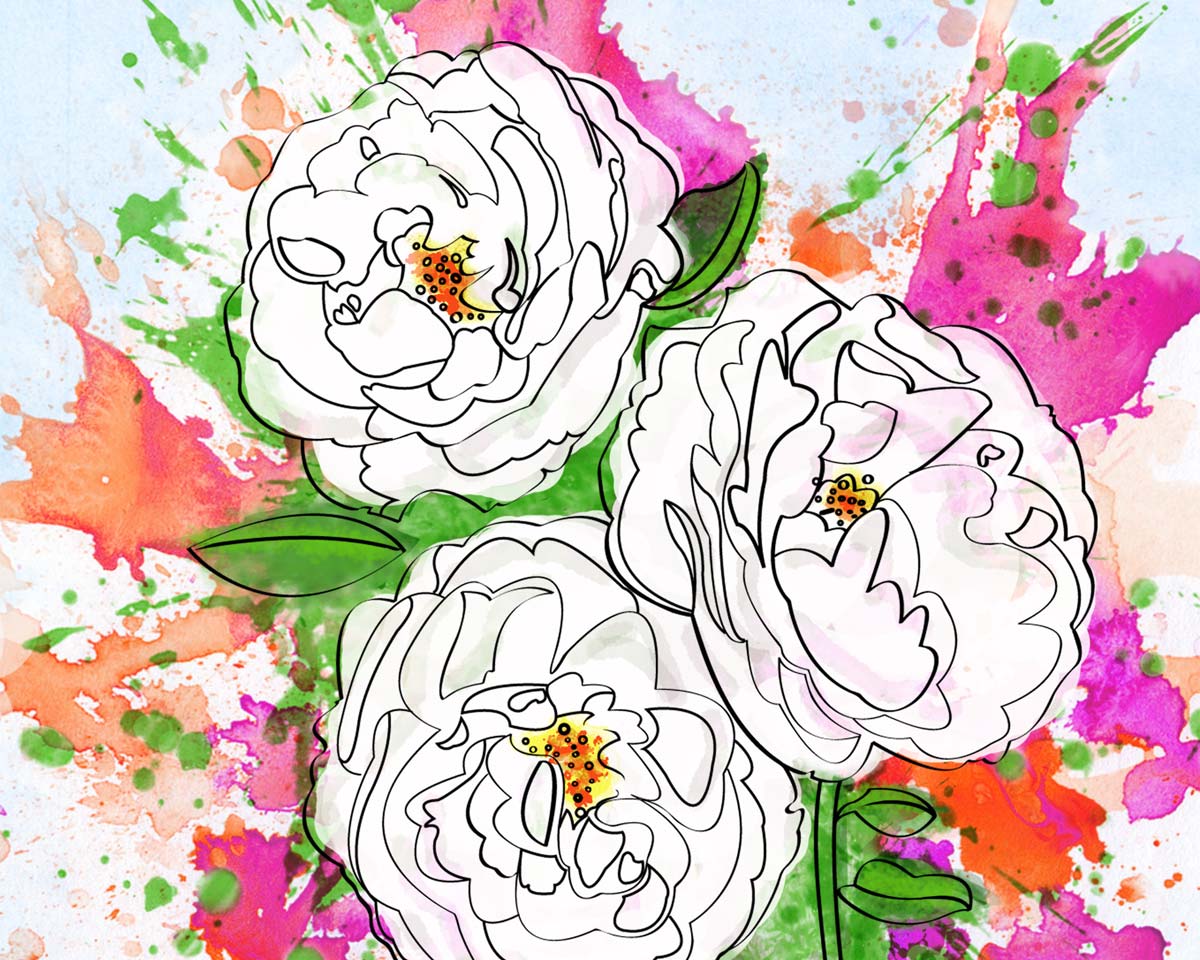 Image from Art in Bloom: A Tribute to Art and Flowers