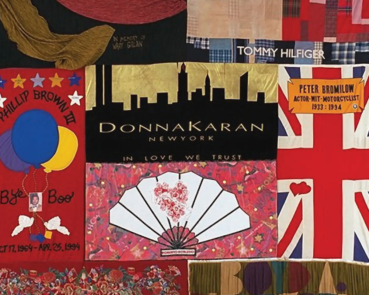 Image from The NAMES Project Foundation AIDS Memorial Quilt