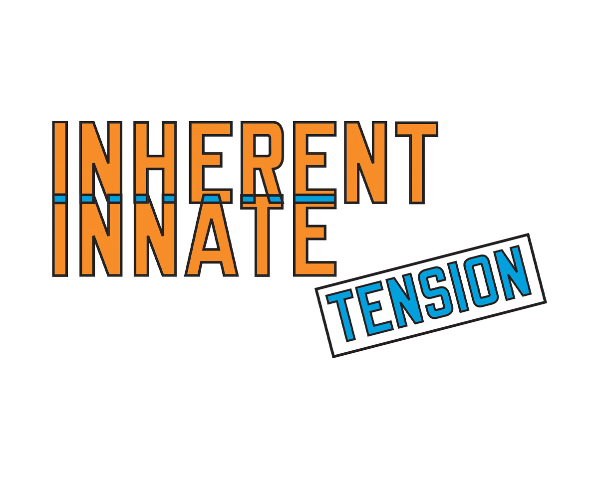 Image from Currents 37: Lawrence Weiner: INHERENT INNATE TENSION