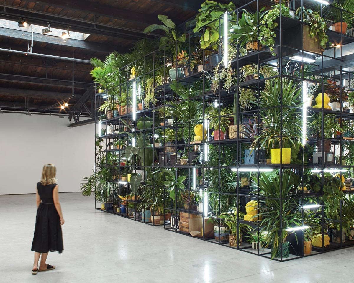 Image from Rashid Johnson: Hail We Now Sing Joy