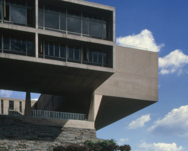 Image from Saarinen-Designed War Memorial Center 50th Anniversary Exhibition